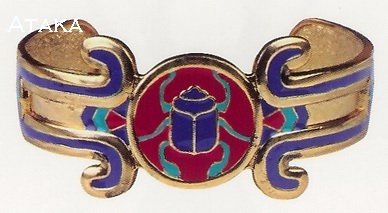 ANCIETN EGYPTIAN-SCARAB BRACELET-CUTE (2436S)