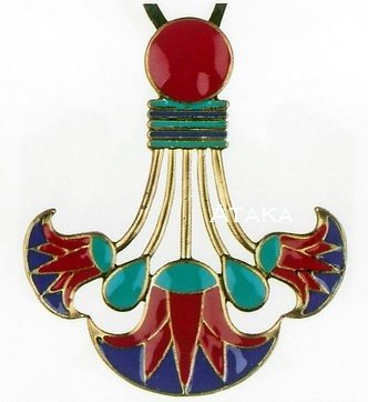 ANCIENT EGYPTIAN CLEOPATRA LOTUS PENDANT (2437S)