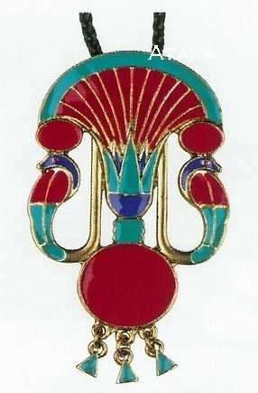 ANCIENT EGYPTIAN COBRA PENDANT NECKLACE (2446S)