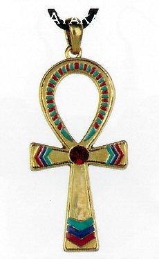 ANCIENT EGYPTIAN ANKH PENDANT NECKLACE (2449S)