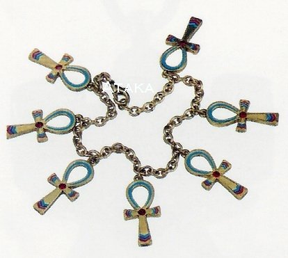 ANCIENT EGYPTIAN ANKH BRACELT (2451S)