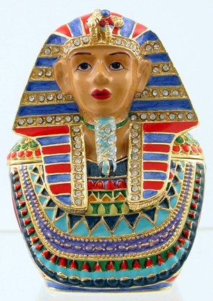 KING TUT JEWELED BOX-EGYPTIAN (3379)