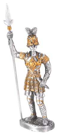 MEDIEVAL WARRIOR-PEWTER-FIGURINE-KNIGHT (6552s)