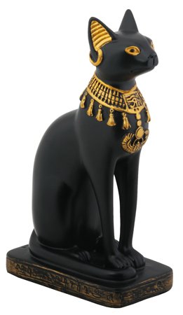 BASTET-BAST FIGURINE -EGYPTIAN (5392)