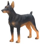 DOBERMAN PINSCHER DOG FIGURINE-Dobie (4409s)