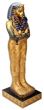 EGYPTIAN KING TUT COFFIN STATUE (5308)
