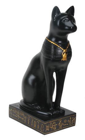 BASTET STATUE-ANCIENT EGYPTIAN BAST (5070)