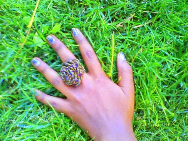 Colorful Large Fashion Rings