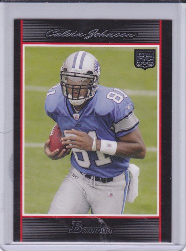 CALVIN JOHNSON ROOKIE 2007 BOWMAN #145
