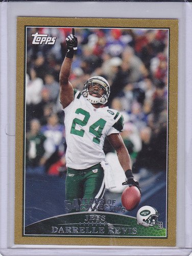 DARRELLE REVIS TOPPS GOLD #233 615/2009