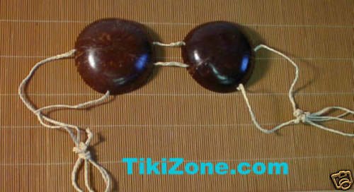 Coconut Bra - Hula Bikini Top