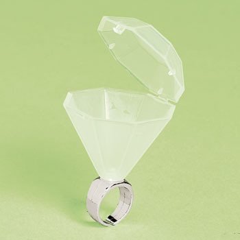 12 Wedding Ring Shot Glasses - Bachelorette Party Stag!