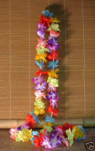 Small Hawaiian Flower Leis (1 Dozen per Package)