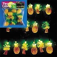 Tropical Tiki Lights for your next Luau - Pineapple