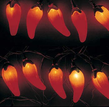 Chili Pepper Fiesta Lights - Mexican and Tropical Set