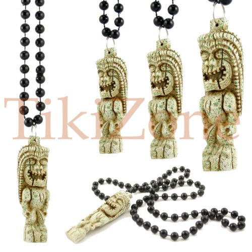 Hawaiian/Parrothead Tiki Necklace (Wholesale 12 Pack)