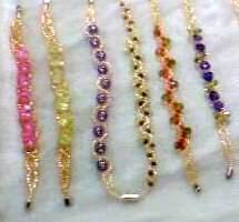 chinese zirconium stone hand chains