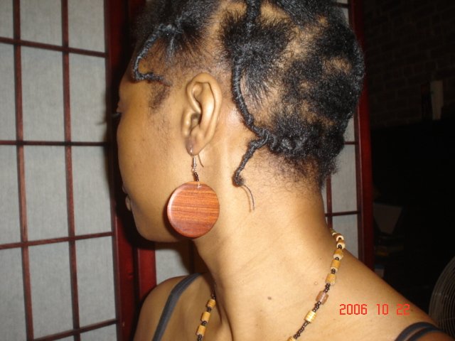 Wooden Earrings - Round