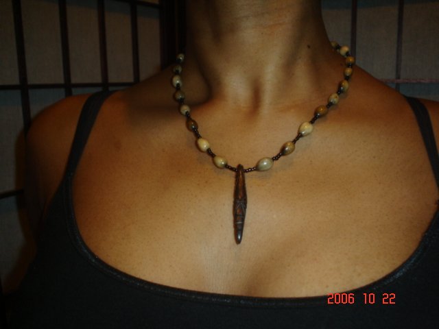 Mask and Shell Choker