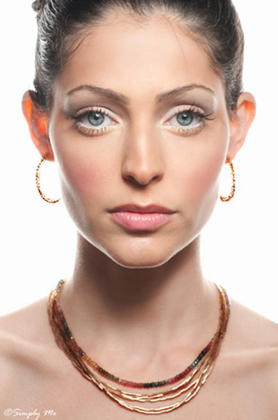 Prestige 14kt Gold filled necklace with Tourmaline