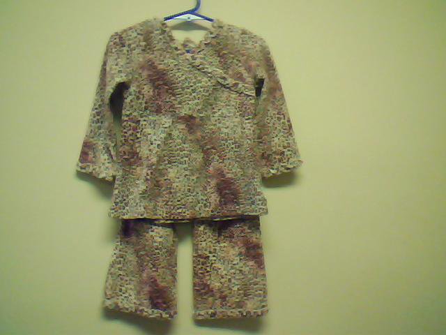 2-Piece Pink & Brown Cheetah Print Outfit