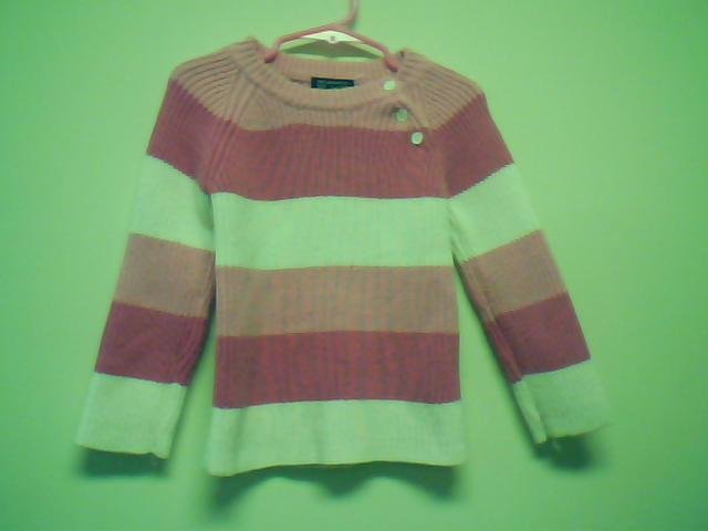 Pink Stripe Sweater