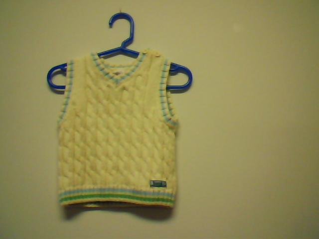 Yellow Sweater Vest