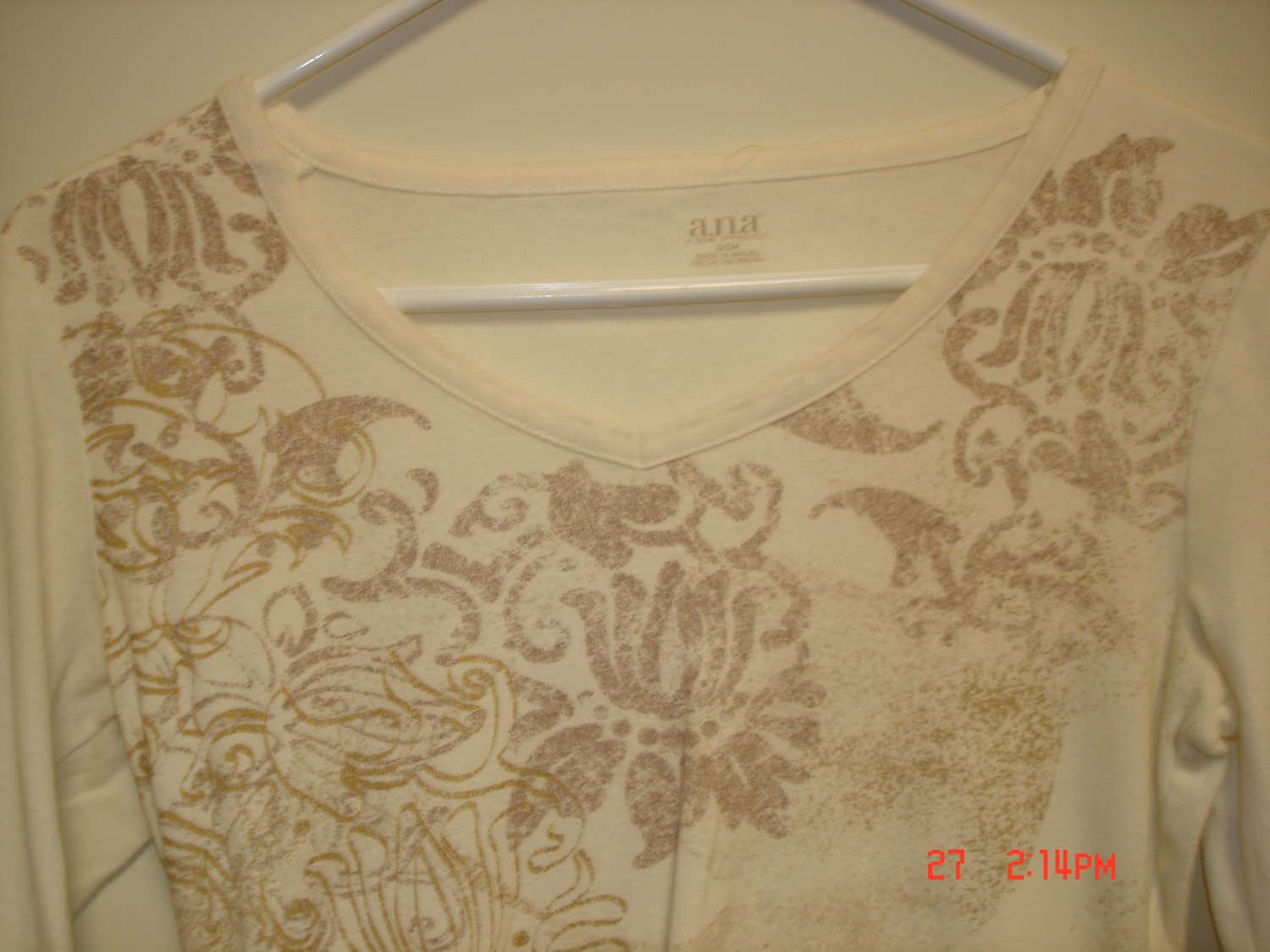 Long Sleeve T-Shirt, Size S