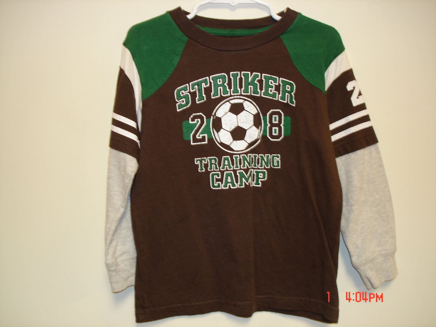 Long-Sleeve T-shirt, Size 4T