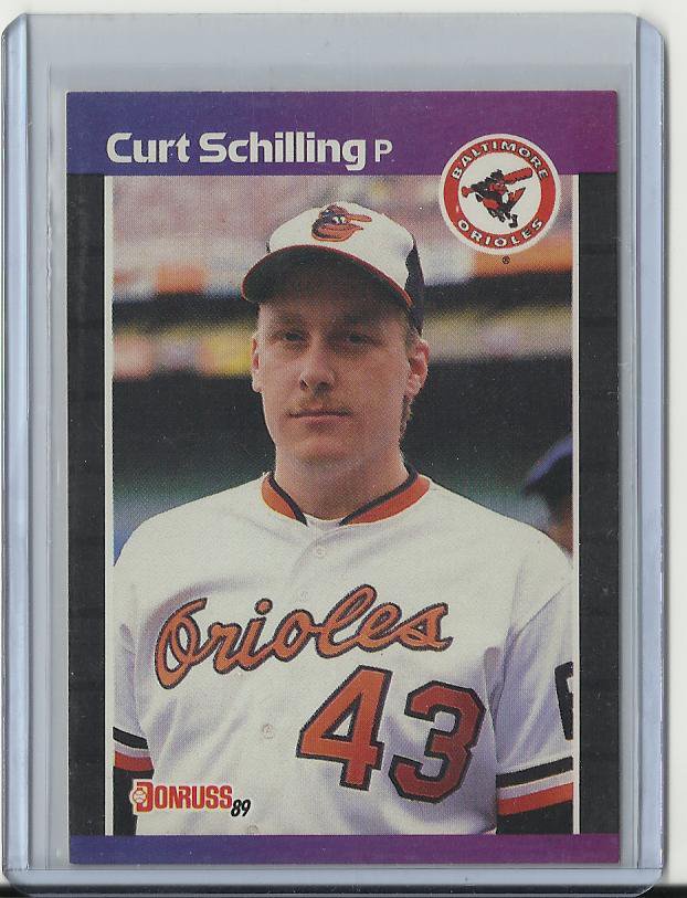 1989 Donruss Curt Schilling RC