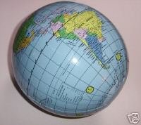 16 inch WORLD GLOBE INFLATE