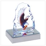 Eagle Crystal Sculpture