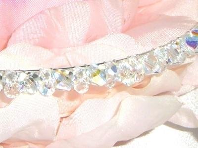 Wedding Crystals Tiara made with SWAROVSKI ELEMENTS