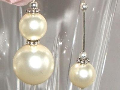Sterling Silver Pearl Set made with SWAROVSKI ELEMENTS