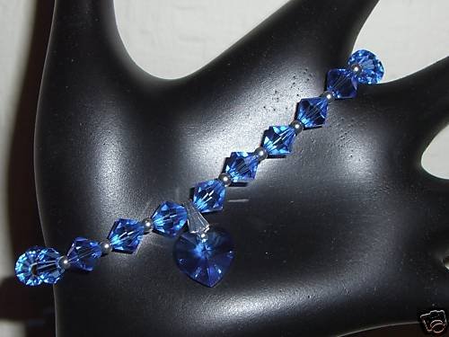 Crystals Heart Bracelet made with SWAROVSKI ELEMENTS