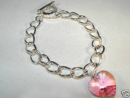 Heart Crystal Bracelet made with SWAROVSKI ELEMENTS