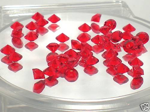 5.3mm Pointed Table Crystals Lt Siam SWAROVSKI ELEMENTS