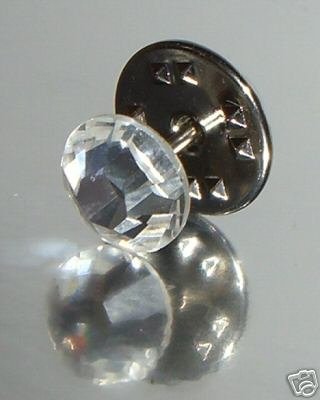 8.5mm Crystal Pin Page Boy made with SWAROVSKI ELEMENTS