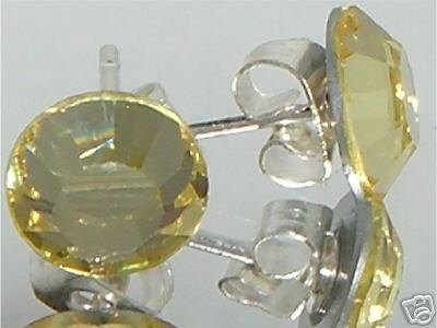 7mm Wedding Bridal Jonquil Crystal Stud Earrings made with SWAROVSKI ELEMENTS