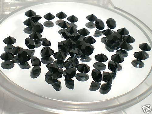 5.3mm Jet Table Pointed Crystals SWAROVSKI ELEMENTS