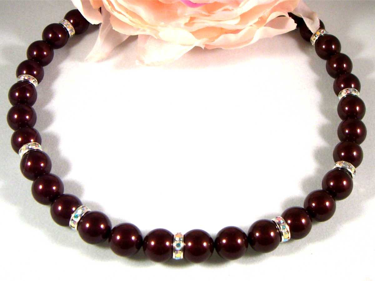 Pearls Rondelles Chocker made with SWAROVSKI ELEMENTS