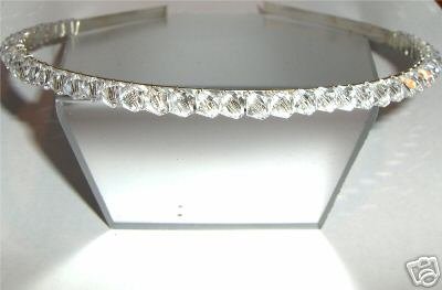 Wedding Bridal Headband Crystal Tiara Prom made with SWAROVSKI ELEMENTS