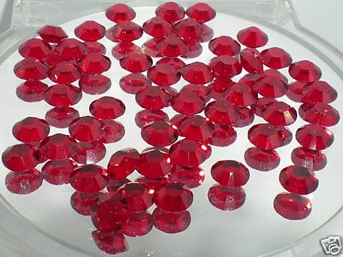 Flat Table Crystals Siam 6.2mm SWAROVSKI ELEMENTS