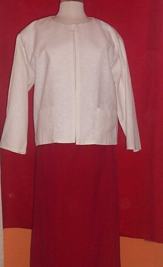 Two Piece Linen Suit