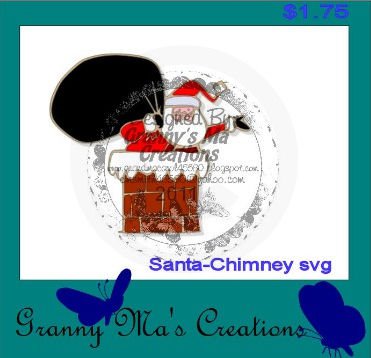 Santa-chimney