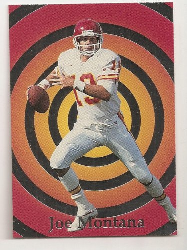 Joe Montana INVESTOR'S CHARISMA PICK 4 SCARCE SILVER Foil Parallel 95