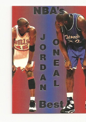MICHAEL JORDAN Shaquille O'Neal HEADLINE 2 SILVER Foil Parallel 1/250