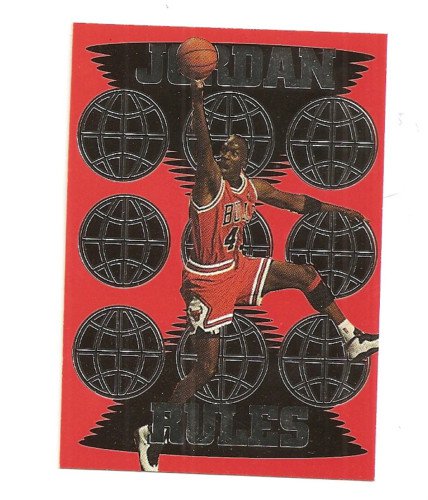Jordan Team Pick 1 SILVER Foil Parallel 1995 1/200 globe version rare