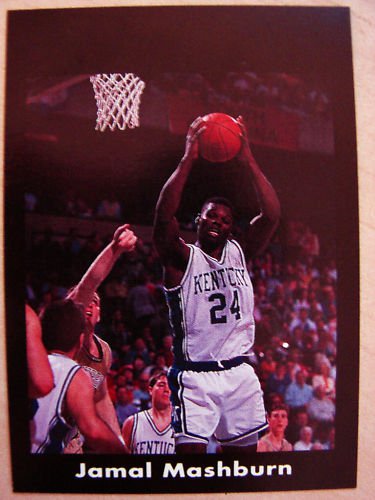 JAMAL MASHBURN ERROR CARD NO FOIL KENTUCKY CARTWRIGHTS
