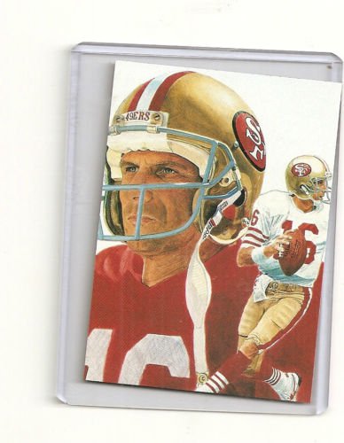 Joe Montana Hand bonded Card from Magazine #2 Unique 1/3 Oddball Football Card
